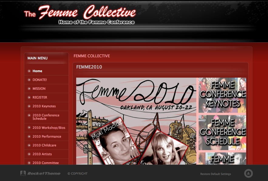 Old Femme Con Site
